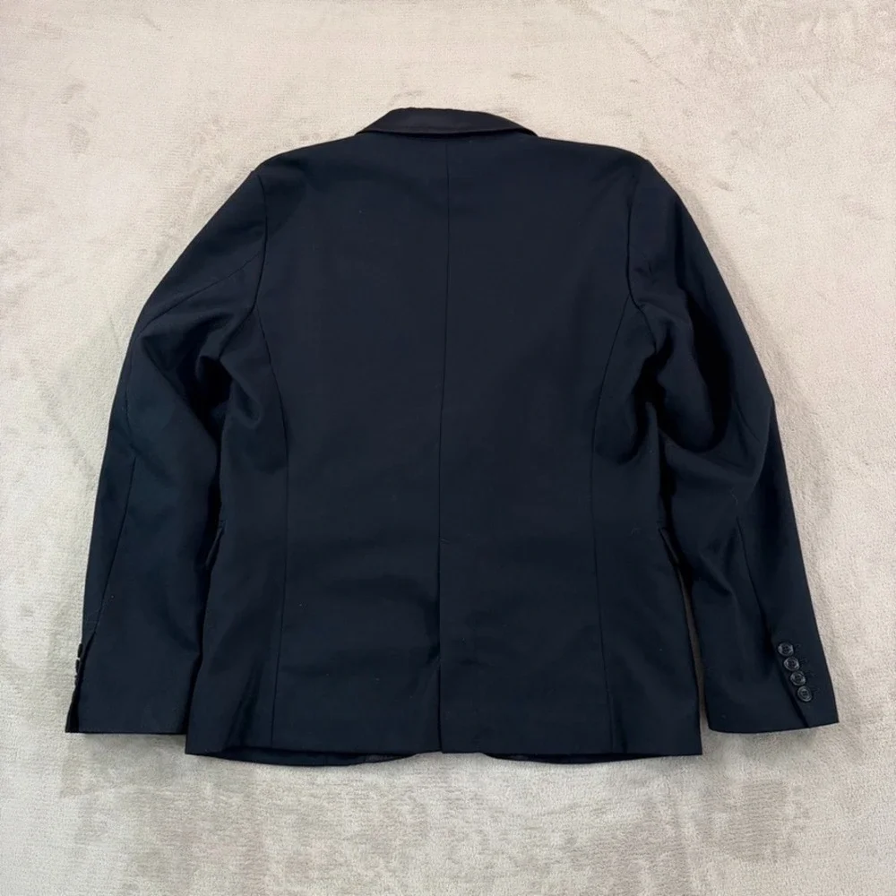 Diesel 2 Button Shawl Tuxedo Jacket Blazer in Black Wool Blend Men XL Designer